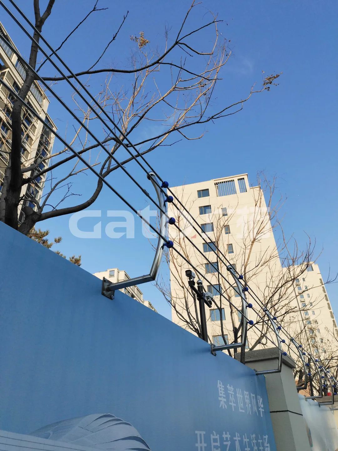 你見過弧形的不銹鋼電子圍欄嗎？(圖9)