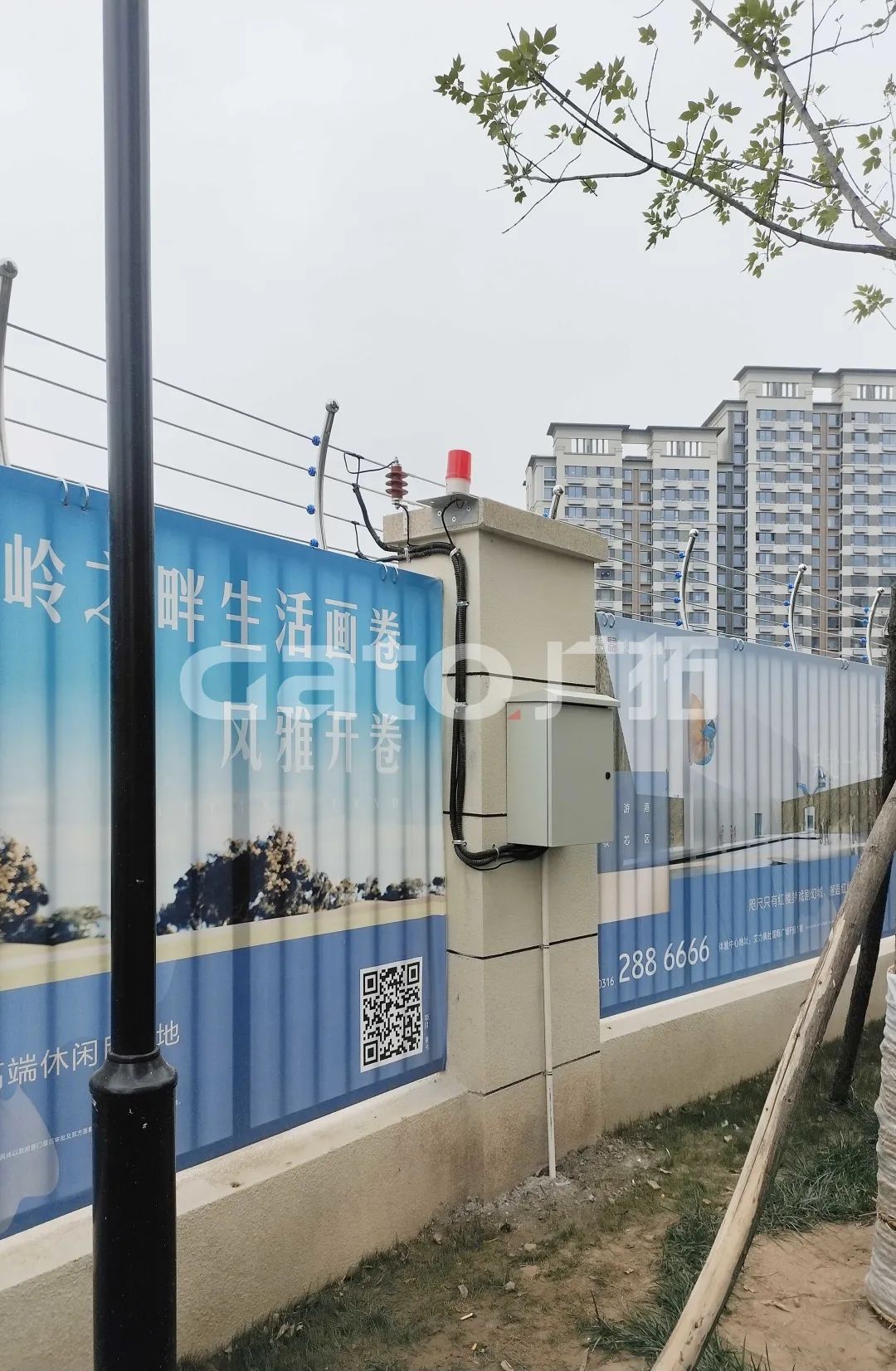 你見過弧形的不銹鋼電子圍欄嗎？(圖11)