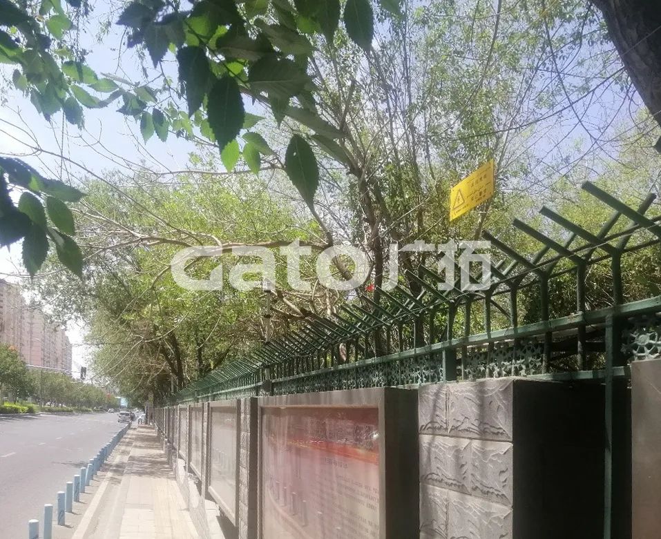 重點學(xué)校烏魯木齊68中周界安防，還得看廣拓！(圖4)